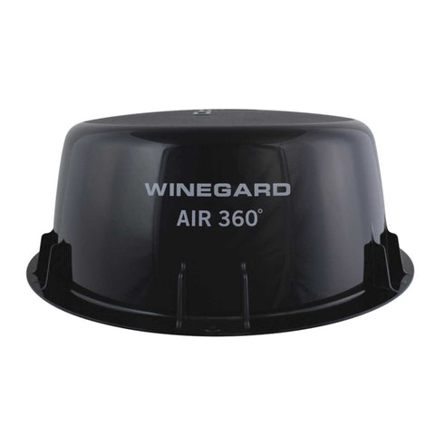 Winegard | Air 360 LP TV Antenna | A3-LPB1 | Omnidirectional Amplified HDTV and FM Radio Antenna | Black