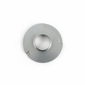Silver Metal Suburban RV Furnace Duct Collar 051240 2-Inch - Top View | United RV Parts
