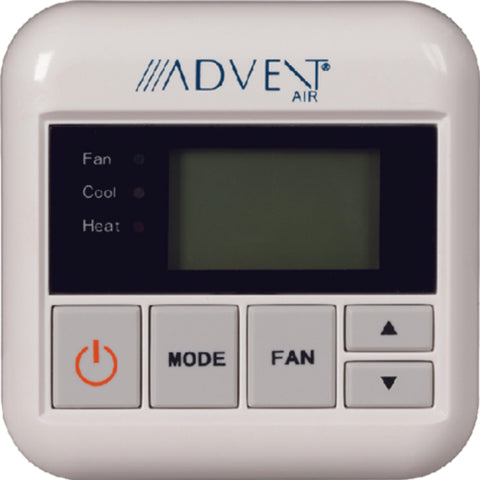 ASA Electronics | Advent Digital Wall Thermostat | ACth12 | White