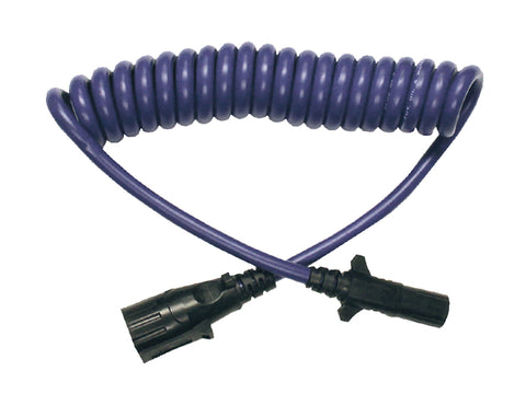 Blue Ox | 7-Way to 6-Way Coiled Electrical Cable | BX88206