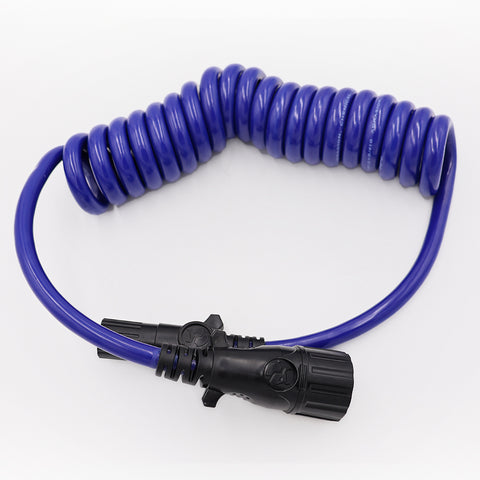 Blue Ox | 7-Way to 6-Way Coiled Electrical Cable | BX88206