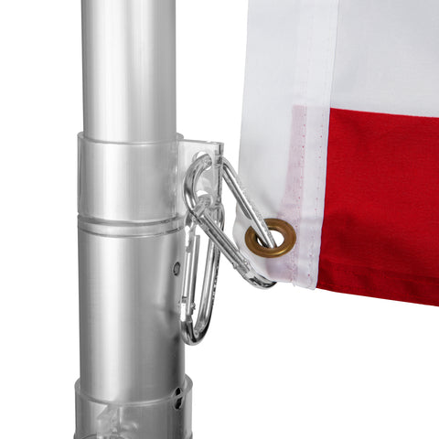 Camco | Flag Pole | Telescoping w/ Car Foot | 51600 | 20'