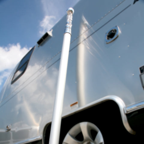 Camco | Flag Pole | Telescoping w/ Car Foot | 51600 | 20'