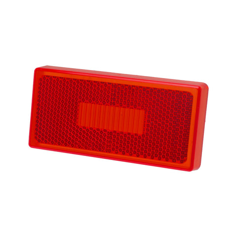 Command Electronics | Rectangular Clearance Light Replacement Lens | CMD-89-181R | Red