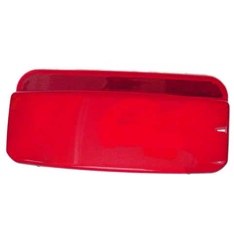 Command Electronics | Modern Rectangle LED Stop-Tail-Turn Light Replacement Lens | CMD-89-187L | Red