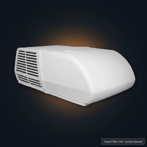 Coleman | Mach 15 Power Saver 15,000 BTU AIr Conditioner with Heat Pump (Quiet Series) | 48009-0664 | R410a | Power Saver | Textured White