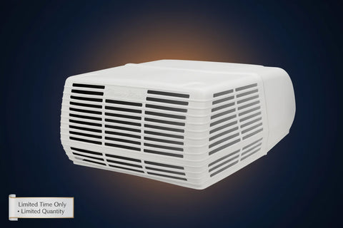 Coleman | Mach 15 Power Saver 15,000 BTU AIr Conditioner with Heat Pump (Quiet Series) | 48009-0664 | R410a | Power Saver | Textured White