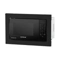 Black Contoure RV-980B Built-In Microwave - Front Direct View | United RV Parts