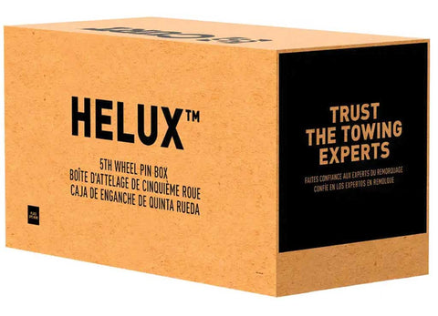 Curt Helux 5th Wheel Pin Box Retail Packaging - Kraft Box with Product Name | United RV Parts