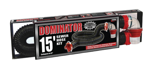 Valterra | Dominator RV Sewer Hose Extension Kit | D04-0250 | 15'