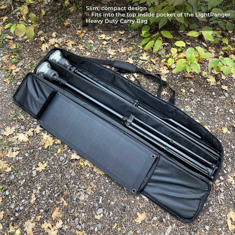 Devos | 20 Amp Portable Solar Panel | SP20W | Works With All LightRanger Lights