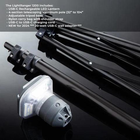 Devos | LightRanger 1200 | LR1200 | Telescoping Tripod LED Lantern