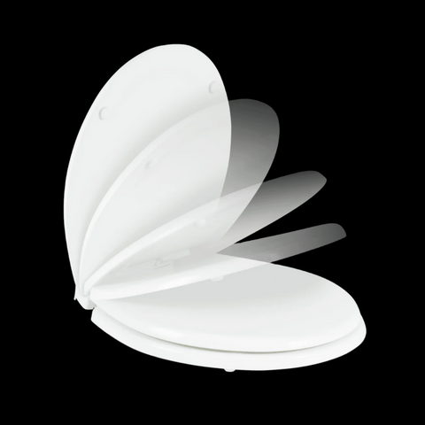 Dometic | 310 Series Toilet Seat | 385312073  | 9108894299 | 310 Series | Slow Close | Enamled Wood | White