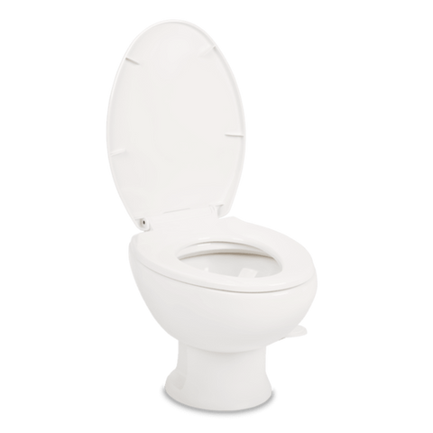Dometic | 421 Platinum RV Toilet W/ Elongated Porcelain Bowl | 9610008283 | 9610007972  | Short Height | White