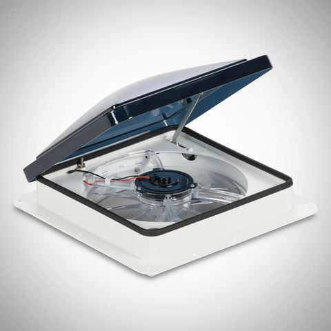 Dometic | Fan-Tastic Vent FV2200 - 3 Speed Fan | 9108870710 | FV2200LWUSD81-SP | 12V DC | Manual Lift | Smoke Lid