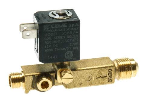 Dometic | Replacement Refrigerator Gas Valve  | 2932615020 | Fits Dometic RM1350 / NDR1402 Models | Solenoid Valve | 12 Volt DC | OEM