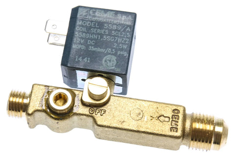 Dometic | Replacement Refrigerator Gas Valve  | 2932615020 | Fits Dometic RM1350 / NDR1402 Models | Solenoid Valve | 12 Volt DC | OEM