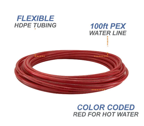 Flair-It | 1/2" SAFE PEX PRO | 06228 | Red | Sold Per Foot