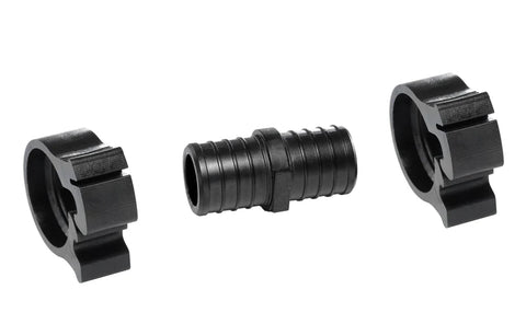 Flair-It | PEXLOCK 1/2" PEX COUPLING | 30840 | Plastic | Single | Black