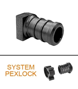 Flair-It | PEXLOCK 1/2" PLUG | 30863 | Plastic | Single | Black