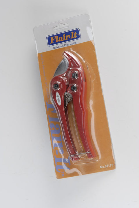 Flair-It | Universal Pipe Cutter | 01175 | 3/4"  Max Pipe/Tube Diameter | Red