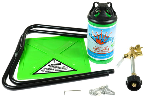Flame King | 1 LB Cylinder and Refill Kit  | YSN1LBKT | Refillable Cylinder