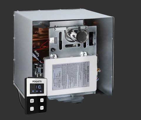 Fogatti | 62,000 BTU Tankless Water Heater w/Controller | FS09B1S | OEM | Wired Controller