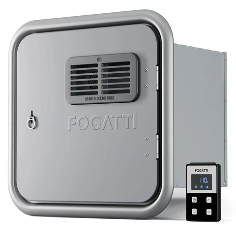 Fogatti | 66,000 BTU Tankless Water Heater w/Controller | INSTASHOWERULTRA | FS10B1SN | Wired Controller | 3.9 GPM