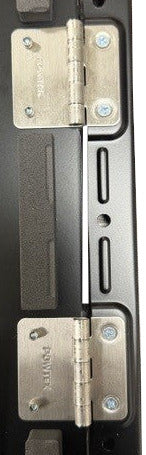 Fogatti | Left Hand Swing Service Access Door | FS09D1B | 15" x 15" | Black