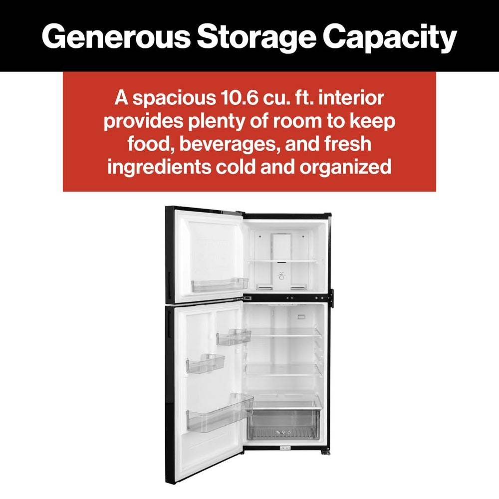 Furrion | 10.6 Cu. Ft. RV Refrigerator | 2024120713 | FCR11DCGTA-BG-LH