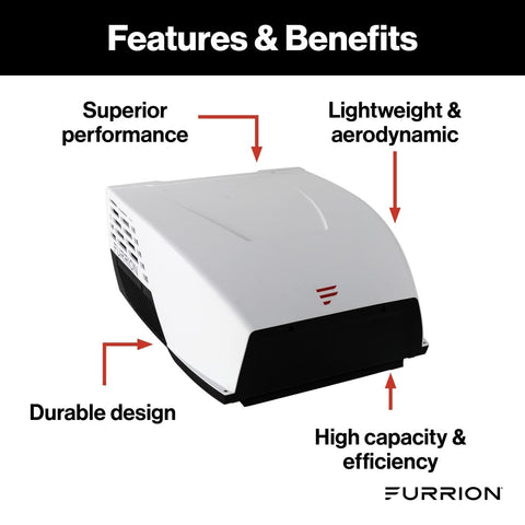 Furrion | Chill HE Air Conditioner  | 2024042637 | FACR15HESA2-PS-AM | 15,000 BTU | White | R32