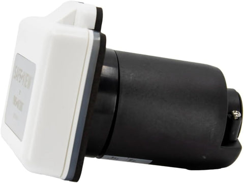 Hughes | SafeView Smart RV Power Inlet | SV50APIW | 50 Amp | White