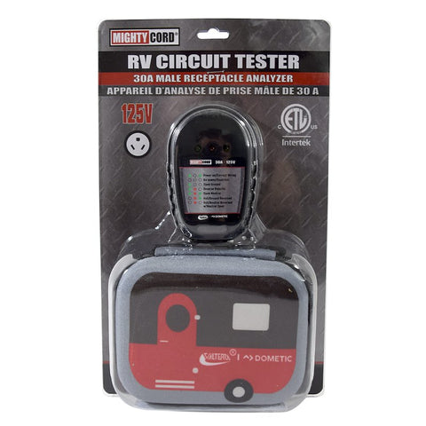 Valterra | Mighty Cord 30 Amp RV Circuit Tester | A10-30CTVP