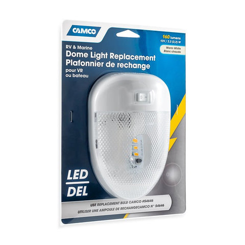 Camco | Single Dome Light | LED 160 Lumen | 41331