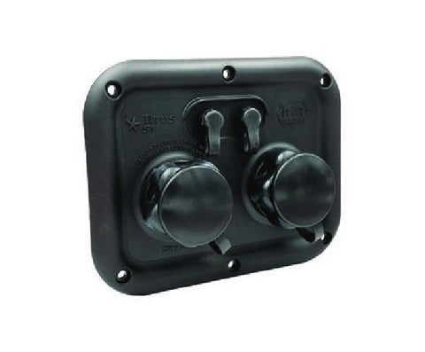 B&B Molders | Fresh Water Management System | 94349 | Titus S1 | Panel Only | Black