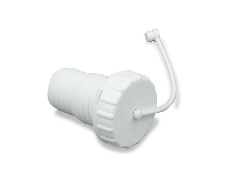 JR Products | Cap, Strap, and Spout for Gravity Water Fills | 224PW-A | Polar White