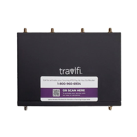 Pace | TravlFi Journey XTR Mobile 4G LTE Router & Wi-Fi Extender W/Vsim Technology | 700-011