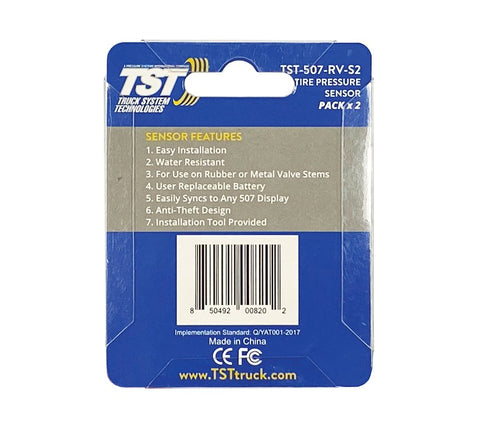 TST | 507 Series RV Cap Sensor Pair | TST-507-RV-S2