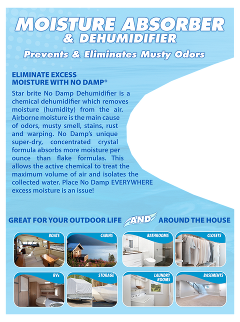 Star Brite | No Damp Ultra Dome Dehumidifier | 85460