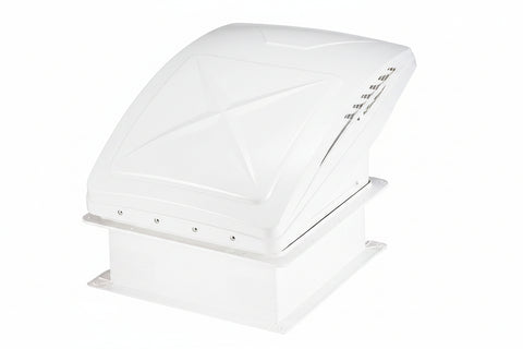 Hengs | Zephyr Ultra Roof Vent | SV1114-G4 | White Lid | Manual Lift | 5 Speed Fan