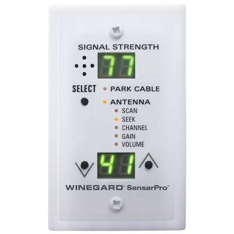 Winegard | SensarPro RV Signal Strength Meter | RFL-342 | White