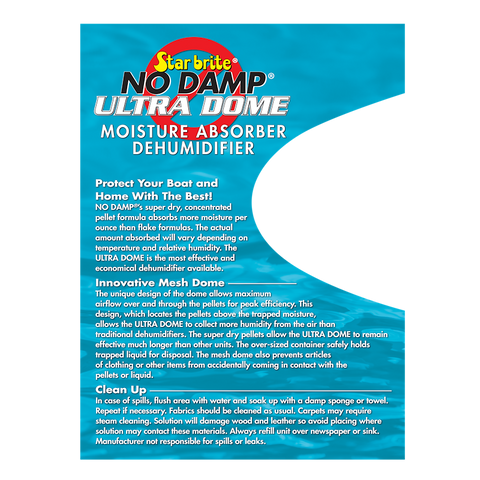 Star Brite | No Damp Ultra Dome Dehumidifier | 85460