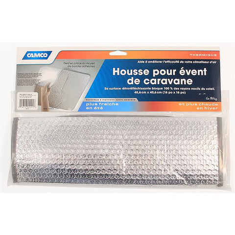 Camco | Sunshield Reflective RV Vent Cover | 45191