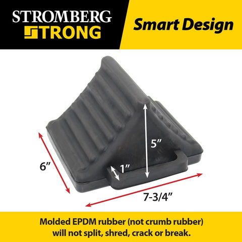 Stromberg Carlson | Trucker-Style Wheel Chock | JBP-C256 | Each