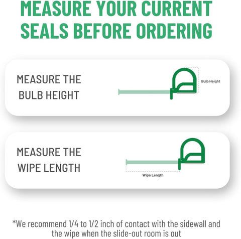 Jaeger-Unitek | Flip 'N Seal Slide Out Seal | 1100124760 | 04002595 | 0.91" Bulb x 3.25" Wipe | 35 Feet Length | Black