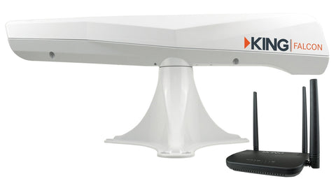KING | Falcon Directional Wi-Fi Antenna Bundle | KF1000 | White