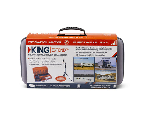 KING | Extend Go - Multi-use Portable Cell Signal Booster | KX3000