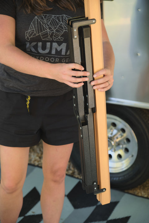 Kuma | Camp Crew Coffee Table | 889-KM-CCCT-BAM | Bamboo / Black