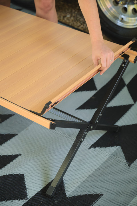 Kuma | Camp Crew Coffee Table | 889-KM-CCCT-BAM | Bamboo / Black