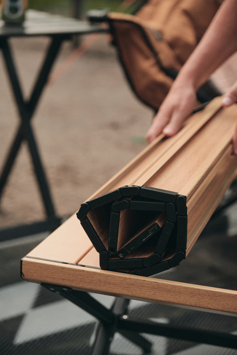 Kuma | Camp Crew Coffee Table | 889-KM-CCCT-BAM | Bamboo / Black